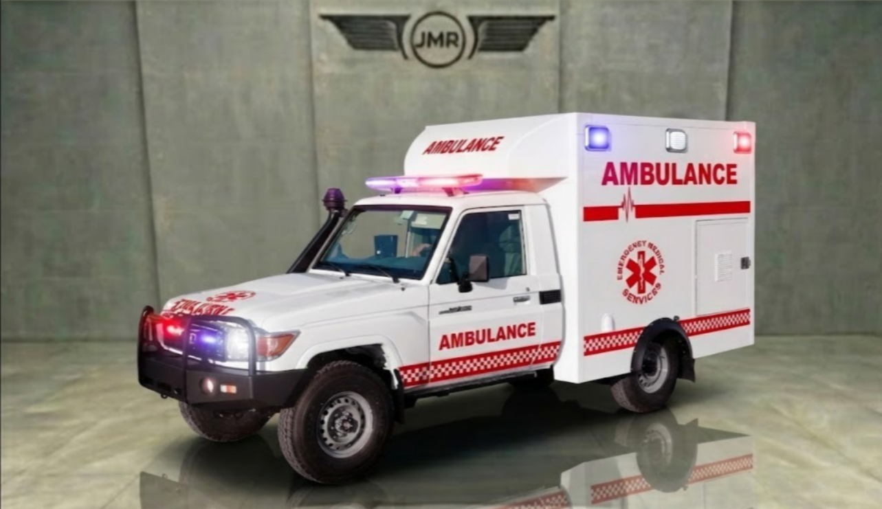 Toyota Land Cruiser HZJ79 LHD Box Ambulance
